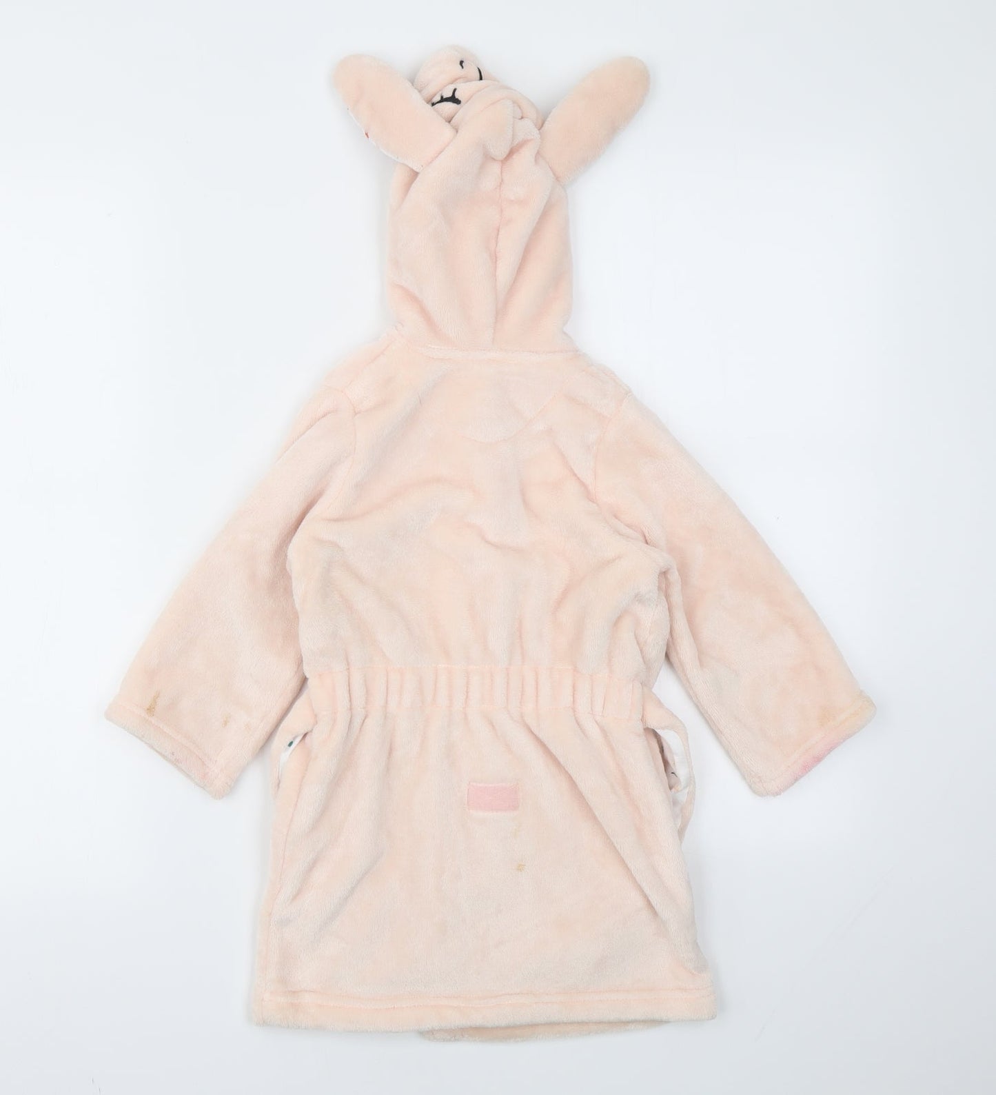 M&S Girls Pink Animal Print  Top Gown Size 2 Years