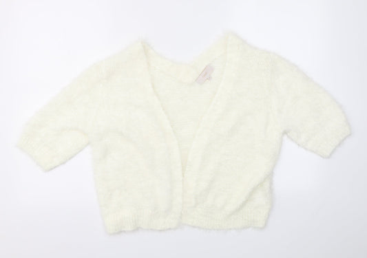 Womens UK Size M NEXT Ivory Cardigan Jumper