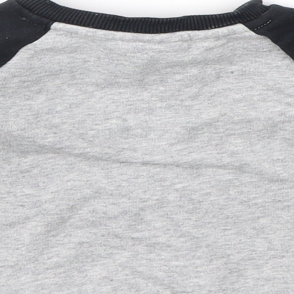 F&F Boys Grey   Pullover Jumper Size 3-6 Months