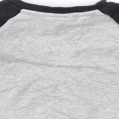F&F Boys Grey   Pullover Jumper Size 3-6 Months