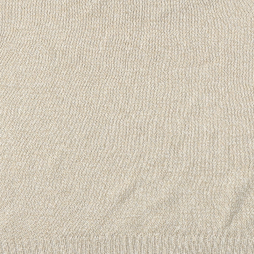 Womens UK Size M H&M Beige Pullover Jumper