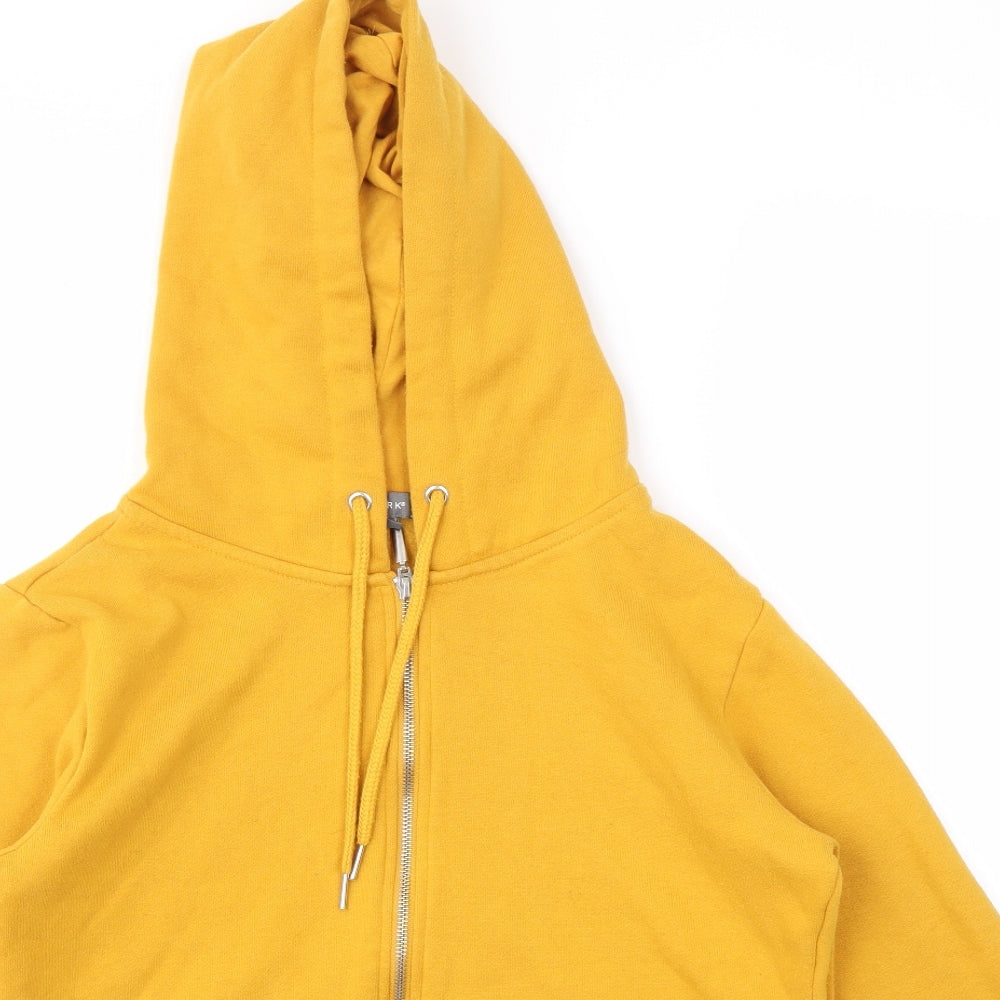 PRIMARK  Womens Yellow   Full Zip Jumper Size 8