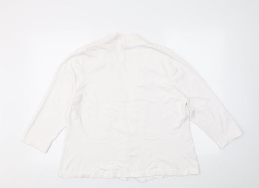 CC Womens White   Pullover Jumper Size XL