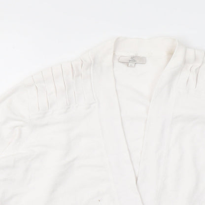 Womens UK Size XL CC White Pullover Jumper