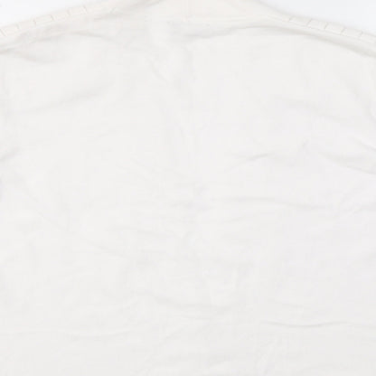 Womens UK Size XL CC White Pullover Jumper