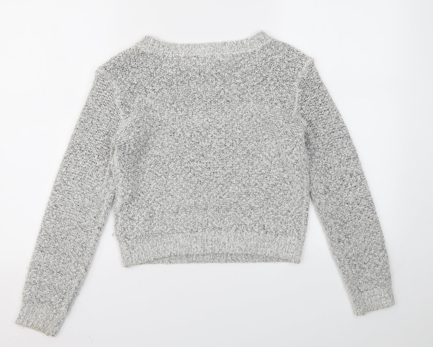 Womens UK Size XS H&M Grey Pullover Jumper