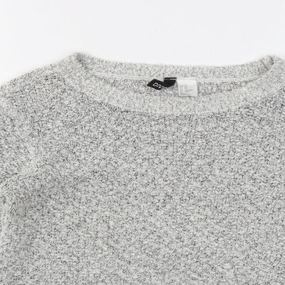 Womens UK Size XS H&M Grey Pullover Jumper