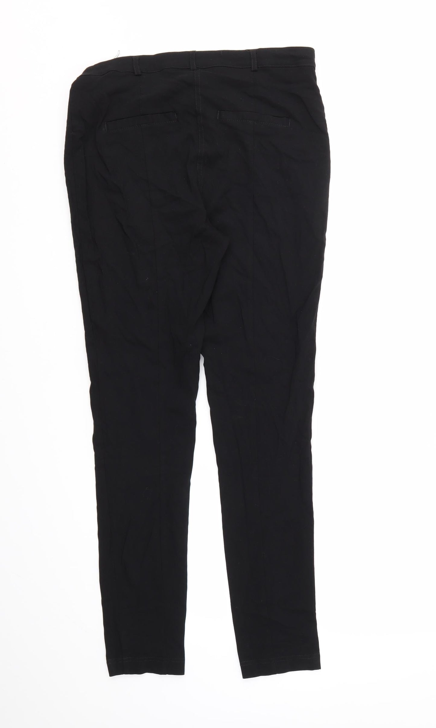 Womens UK Size 12 PRIMARK Regular Fit  Black Trousers