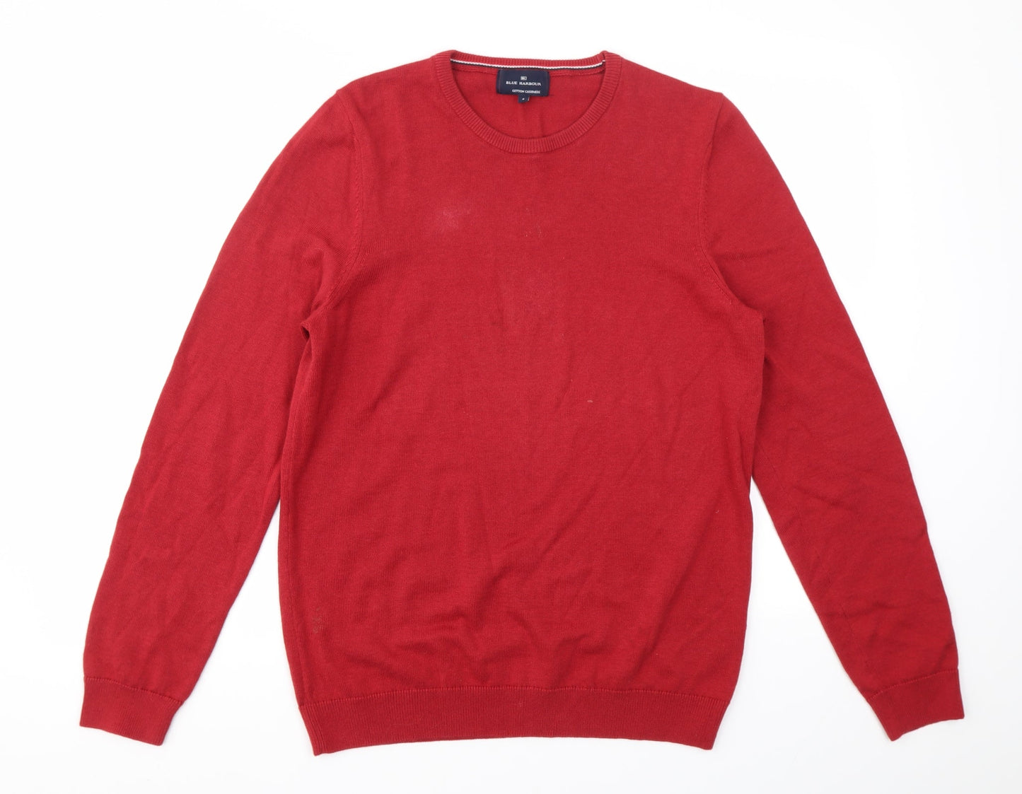 Mens UK Size S M&S Red Pullover Sweatshirt
