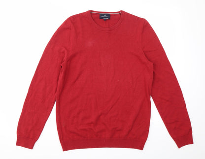 Mens UK Size S M&S Red Pullover Sweatshirt