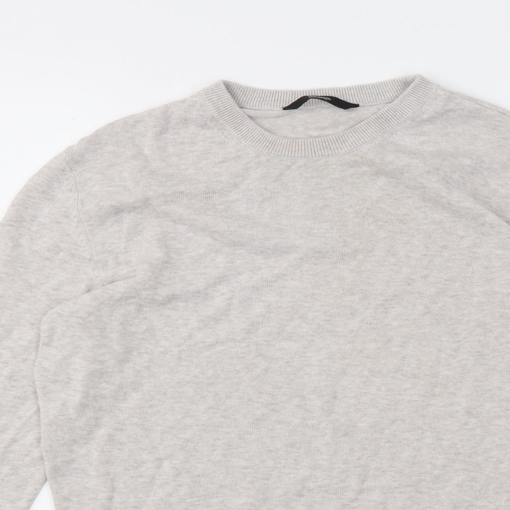 Mens UK Size S GEORGE Grey Pullover Sweatshirt