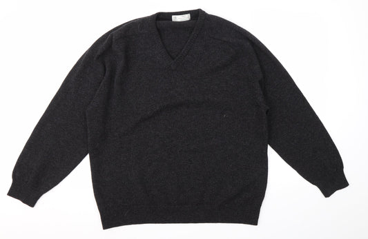 Mens UK Size L M&S Black Pullover Sweatshirt