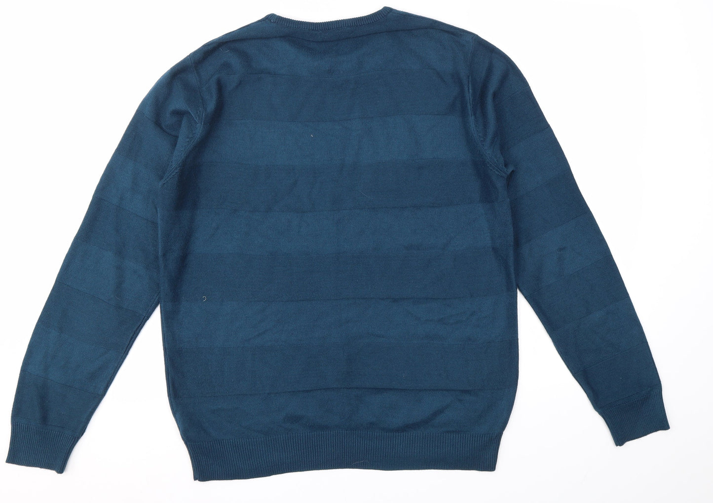 Mens UK Size M Cedar Wood State Blue Pullover Sweatshirt