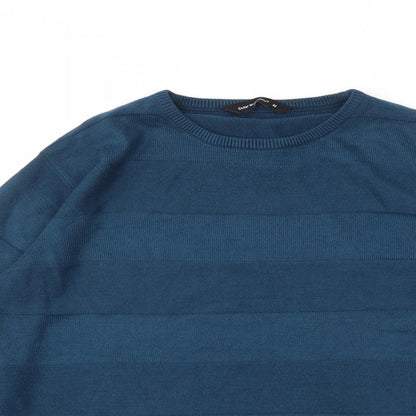 Mens UK Size M Cedar Wood State Blue Pullover Sweatshirt
