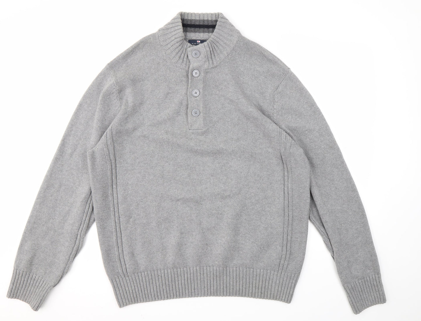 Womens UK Size XL M&S Grey Pullover Jumper
