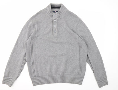 Womens UK Size XL M&S Grey Pullover Jumper