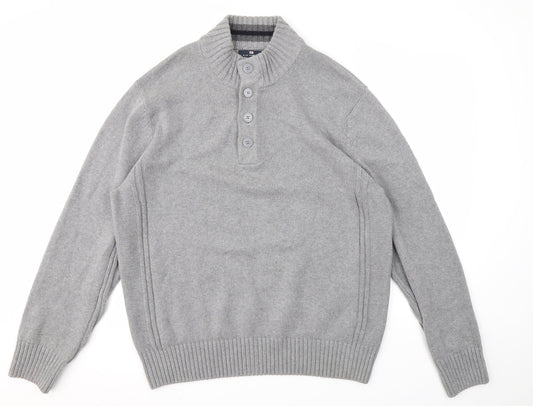 Womens UK Size XL M&S Grey Pullover Jumper