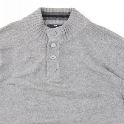 Womens UK Size XL M&S Grey Pullover Jumper
