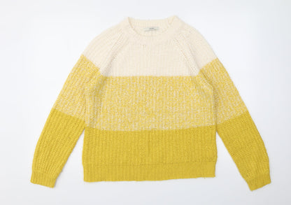 George Womens Multicoloured Houndstooth  Pullover Jumper Size S