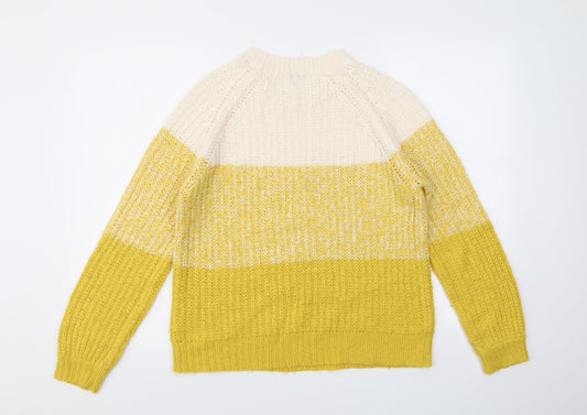 George Womens Multicoloured Houndstooth  Pullover Jumper Size S