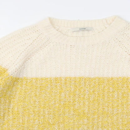 George Womens Multicoloured Houndstooth  Pullover Jumper Size S