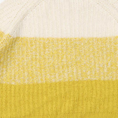 George Womens Multicoloured Houndstooth  Pullover Jumper Size S