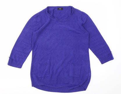 F&F Womens Purple   Pullover Jumper Size 10