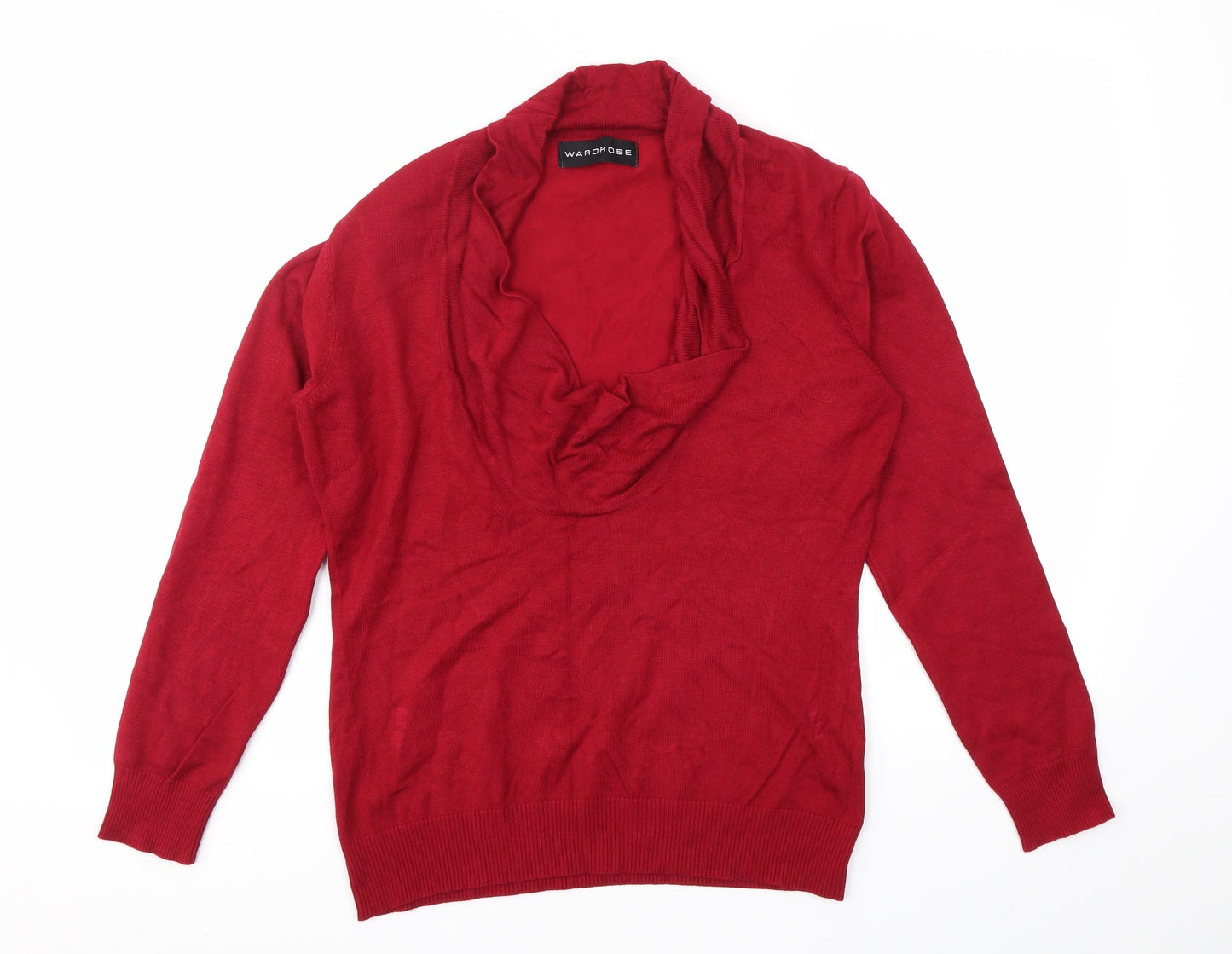Womens UK Size 14 WARDROBE Red Pullover Jumper
