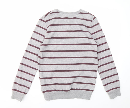 Primark Womens Multicoloured Striped  Pullover Jumper Size 2XS