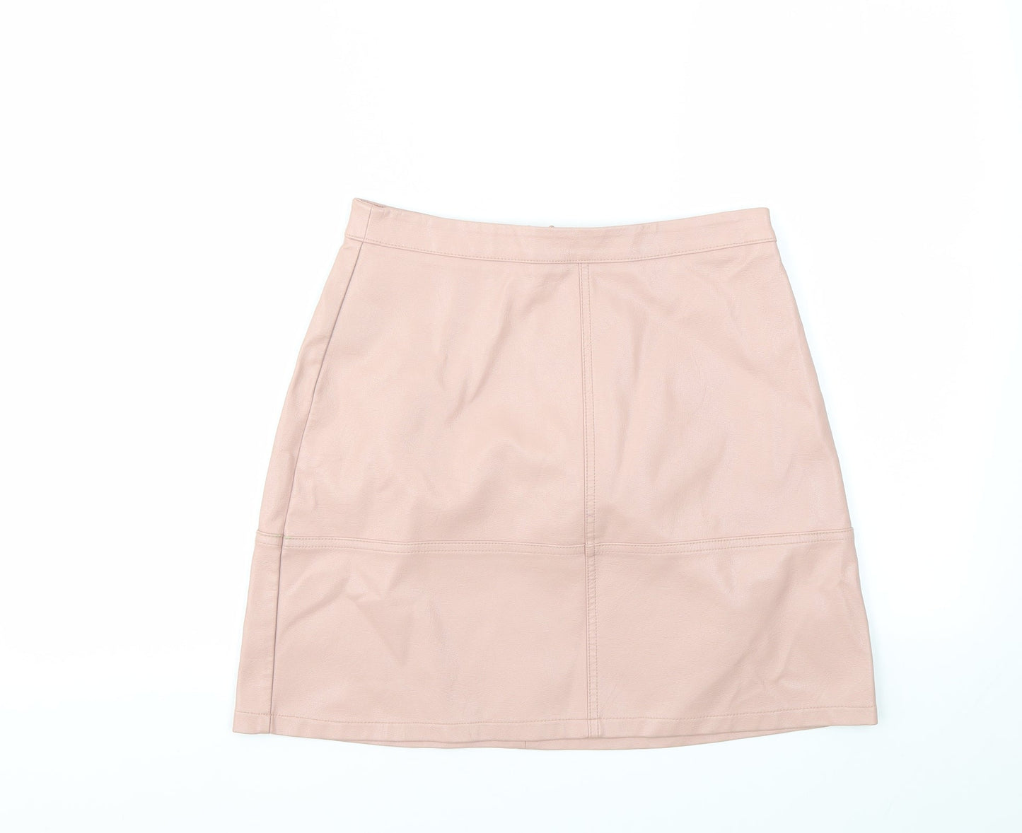 NEW LOOK  Womens Pink   A-Line Skirt Size 8