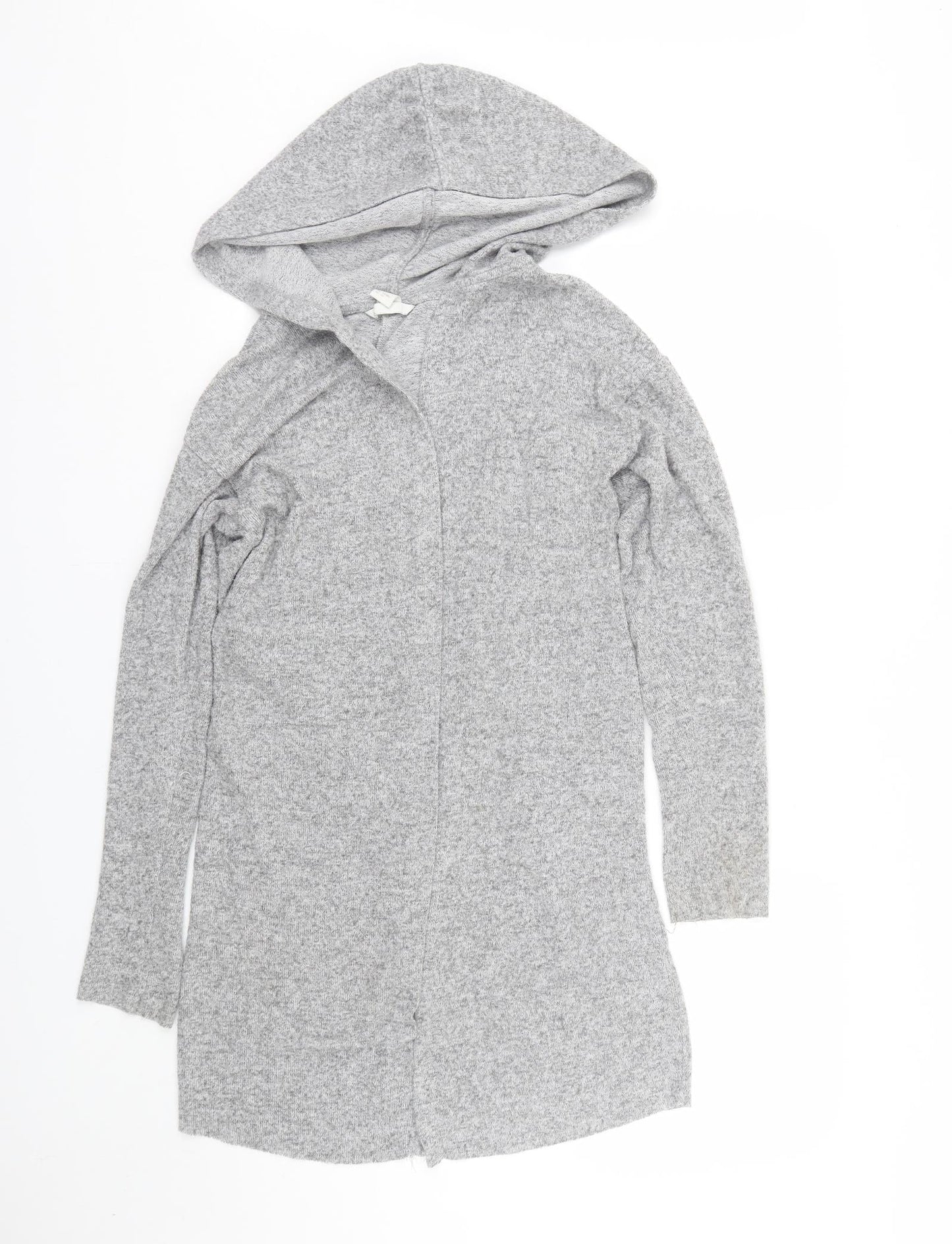Womens UK Size S H&M Grey Cardigan Jumper