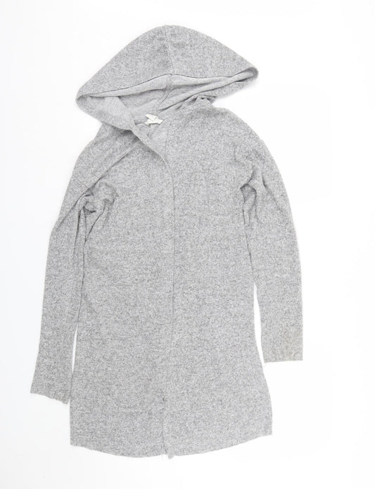 Womens UK Size S H&M Grey Cardigan Jumper