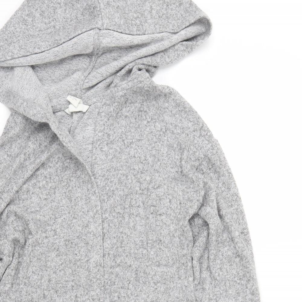 Womens UK Size S H&M Grey Cardigan Jumper