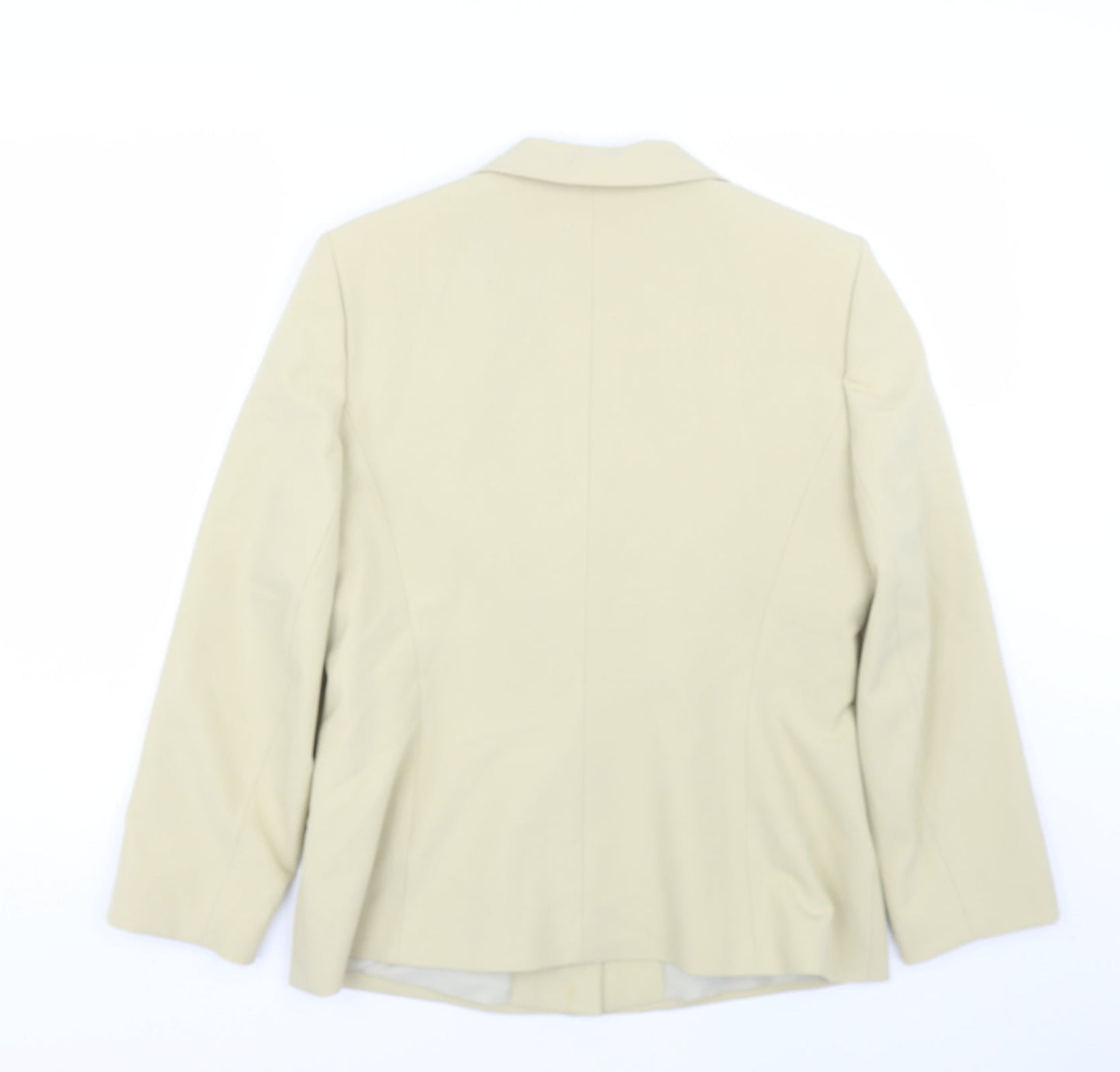 Womens UK Size 14 Preworn Regular Beige Suit