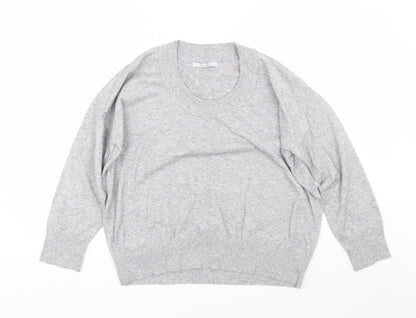 Womens UK Size M NEXT Grey Pullover Jumper
