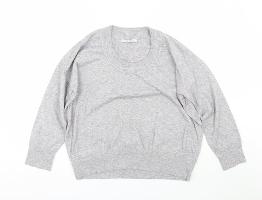 Womens UK Size M NEXT Grey Pullover Jumper