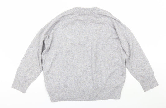 Womens UK Size M NEXT Grey Pullover Jumper