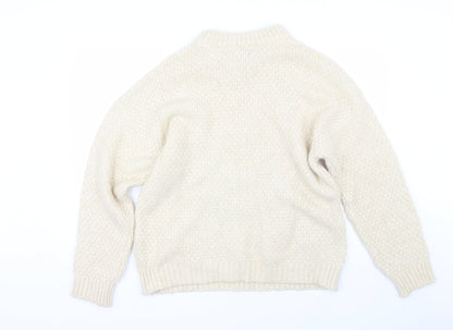 F&F Womens Beige   Pullover Jumper Size 14