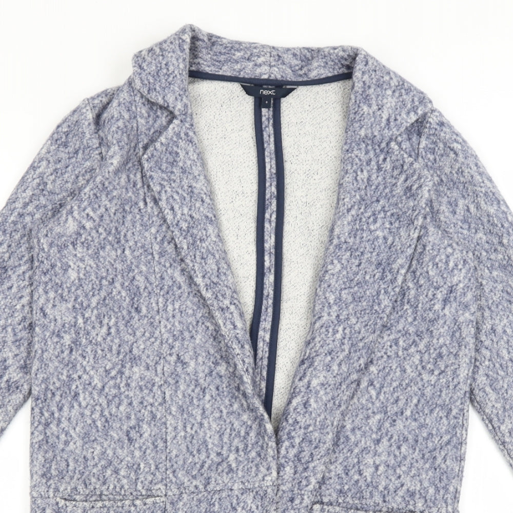 Womens UK Size 6 NEXT Blue Shrug Jumper