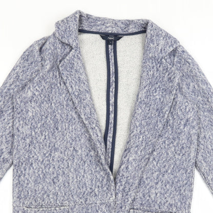 Womens UK Size 6 NEXT Blue Shrug Jumper