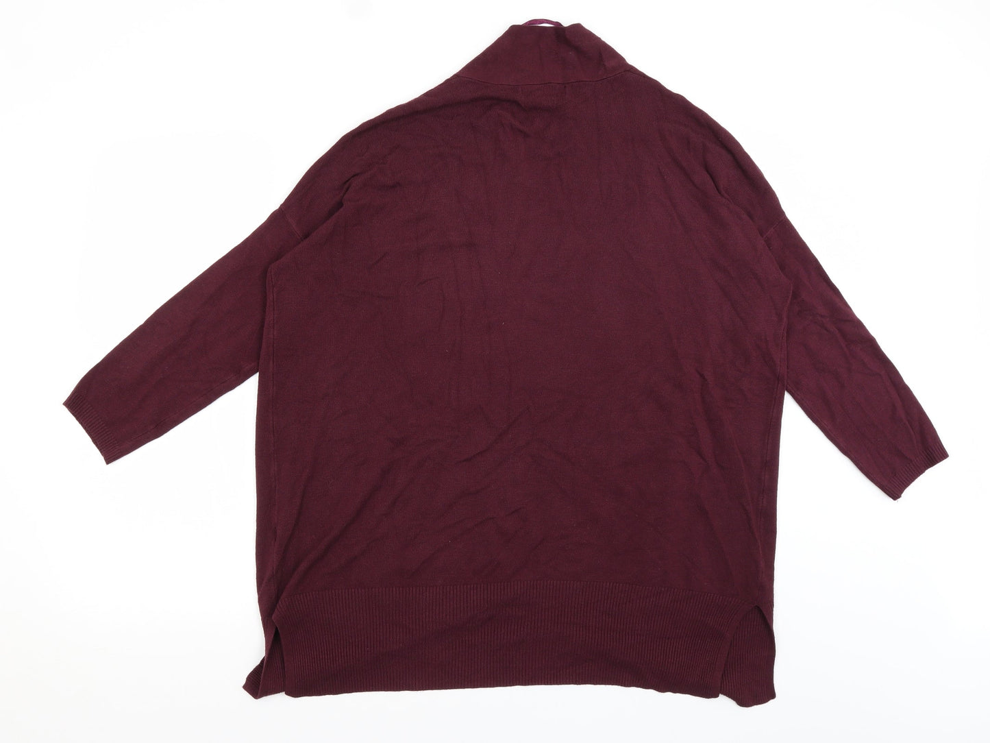 Womens UK Size 14 Atmosphere Red Shrug Jumper