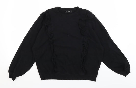 F&F Womens Black   Pullover Jumper Size 12