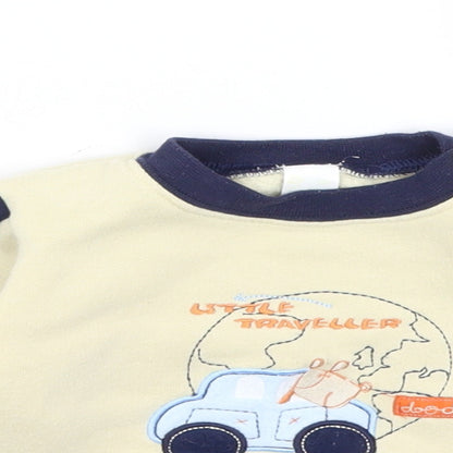 Baby Ma Baby Beige   Pullover Jumper Size 6-9 Months  - Little Traveler