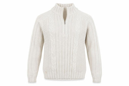 Mens UK Size S South Bay Beige Pullover Jumper