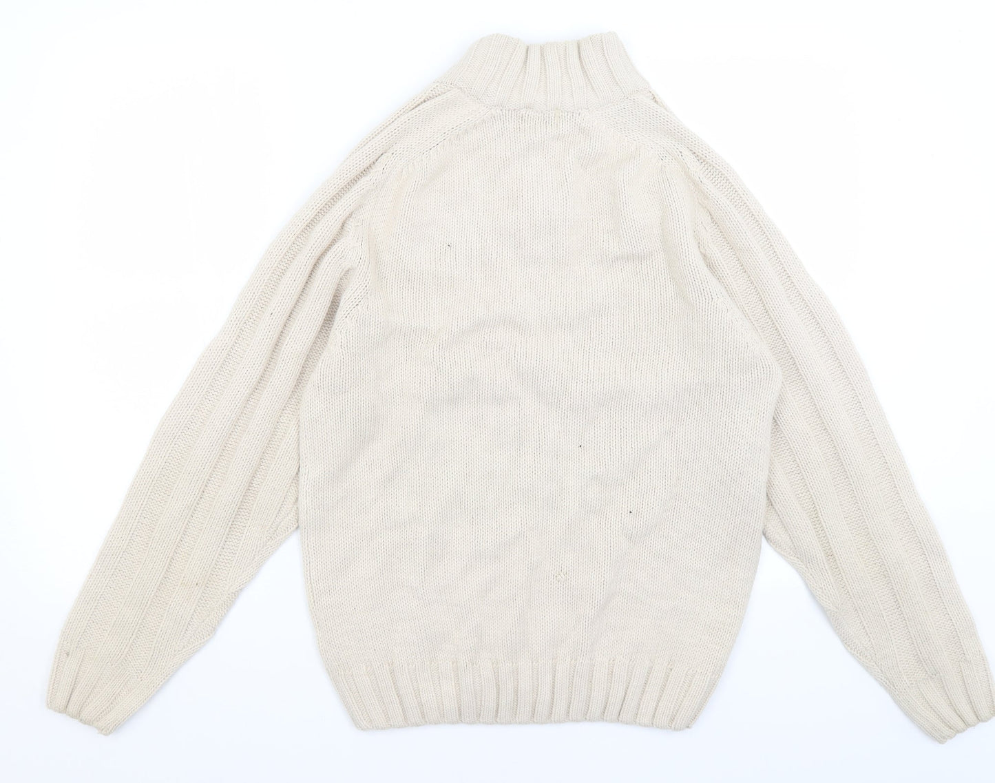 South Bay Mens Beige   Pullover Jumper Size S