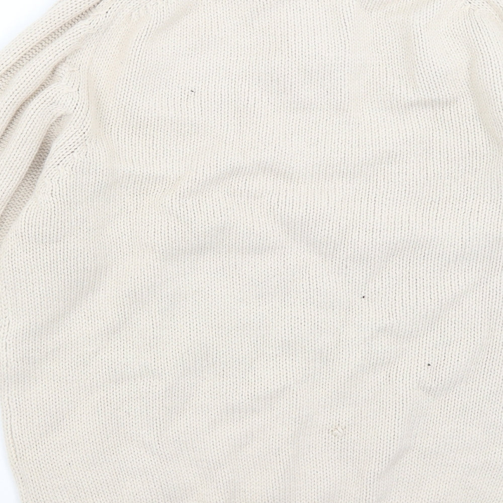 South Bay Mens Beige   Pullover Jumper Size S