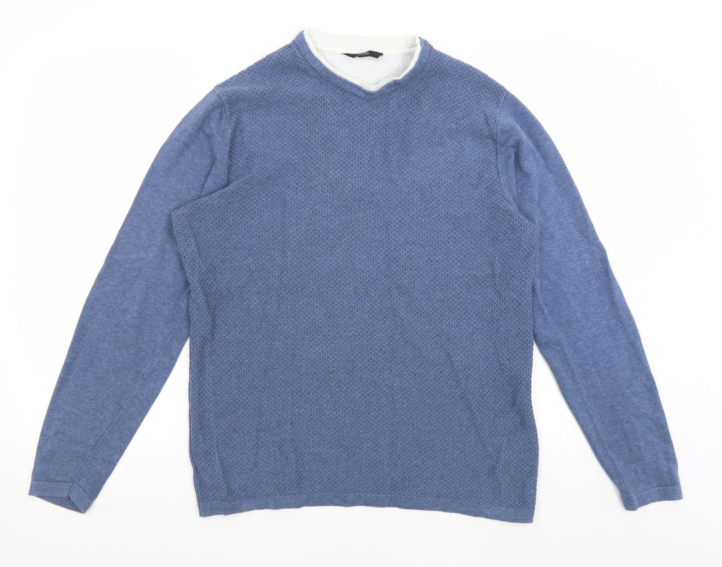 George Mens Blue   Pullover Jumper Size S