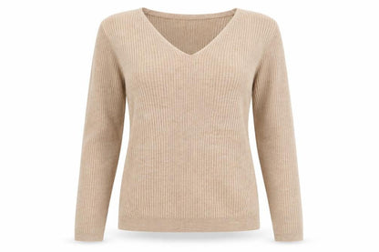 Womens UK Size 8 M&S Brown Pullover Jumper