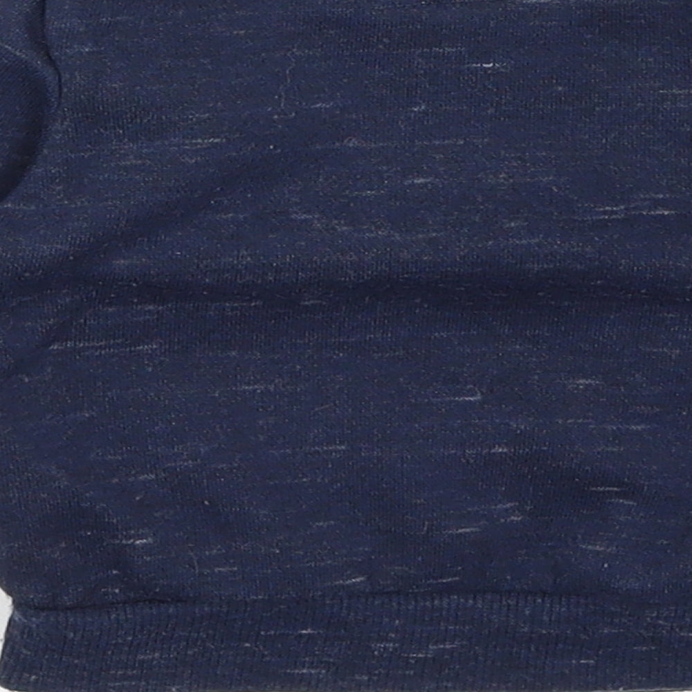 Primark Baby Blue   Pullover Jumper Size 9-12 Months  - Snowman