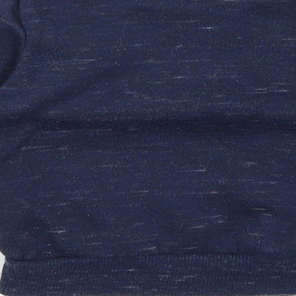 Primark Baby Blue   Pullover Jumper Size 9-12 Months  - Snowman